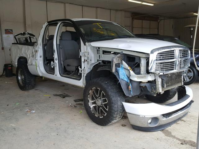 3D7KS28A48G114964 - 2008 DODGE RAM 2500 S WHITE photo 1