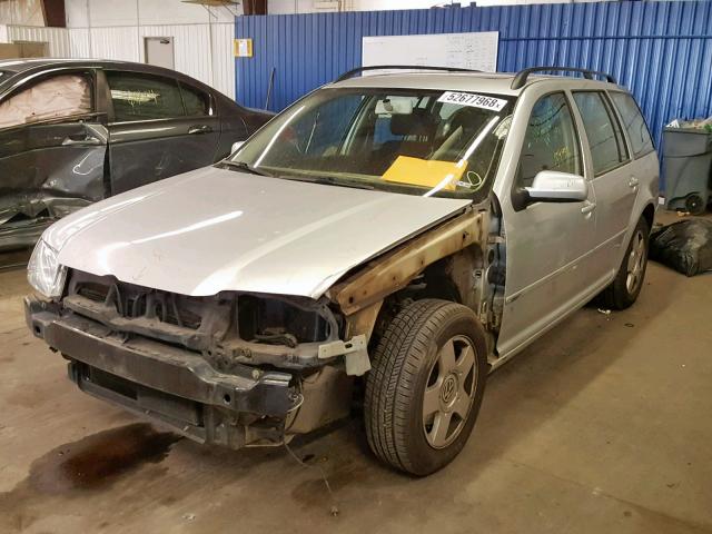 WVWSP61J12W494674 - 2002 VOLKSWAGEN JETTA GLS SILVER photo 2