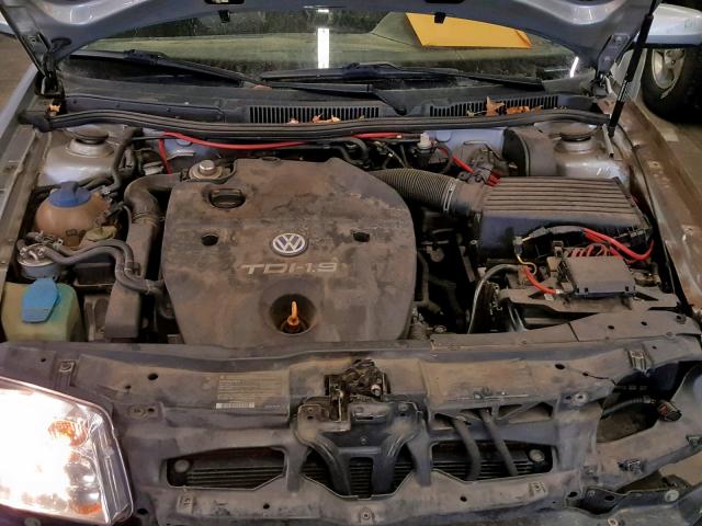 WVWSP61J12W494674 - 2002 VOLKSWAGEN JETTA GLS SILVER photo 7