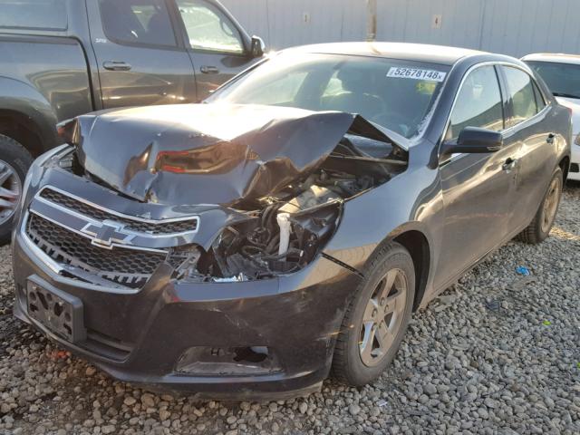 1G11C5SA5DF208692 - 2013 CHEVROLET MALIBU 1LT BLACK photo 2