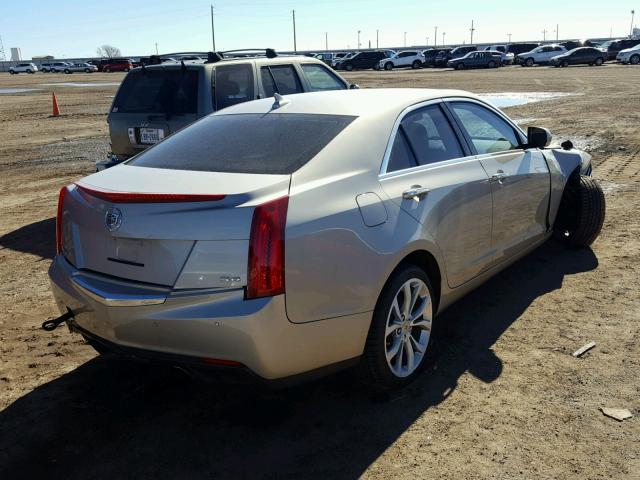 1G6AL5S32D0155741 - 2013 CADILLAC ATS PREMIU BEIGE photo 4