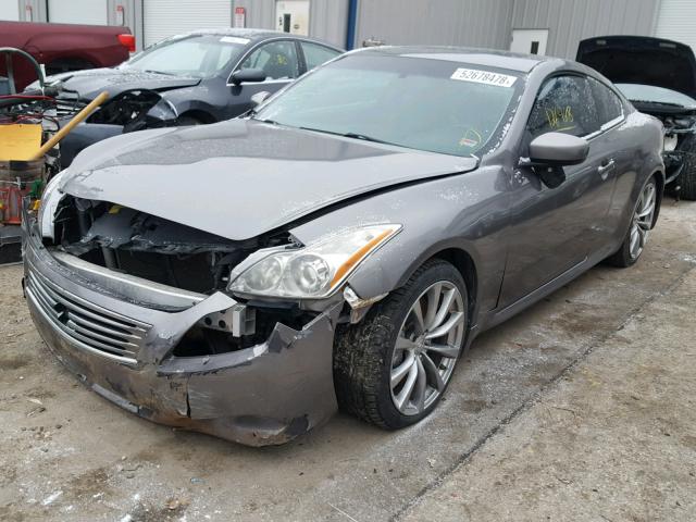 JNKCV64EX8M130636 - 2008 INFINITI G37 BASE CHARCOAL photo 2