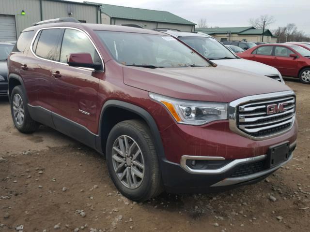 1GKKNSLA2HZ248627 - 2017 GMC ACADIA SLE RED photo 1