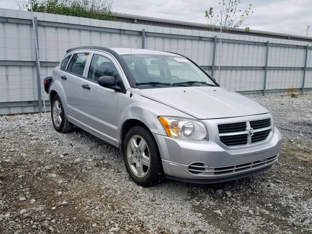 1B3HB28B08D704705 - 2008 DODGE CALIBER SILVER photo 1