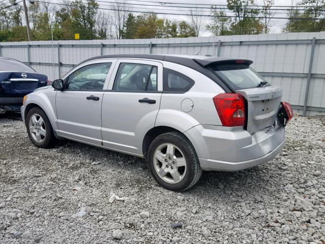 1B3HB28B08D704705 - 2008 DODGE CALIBER SILVER photo 3