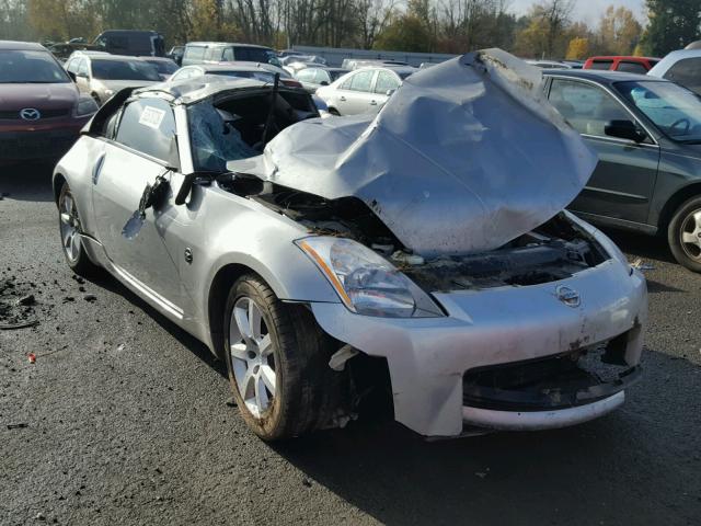 JN1AZ34D95M601645 - 2005 NISSAN 350Z COUPE SILVER photo 1