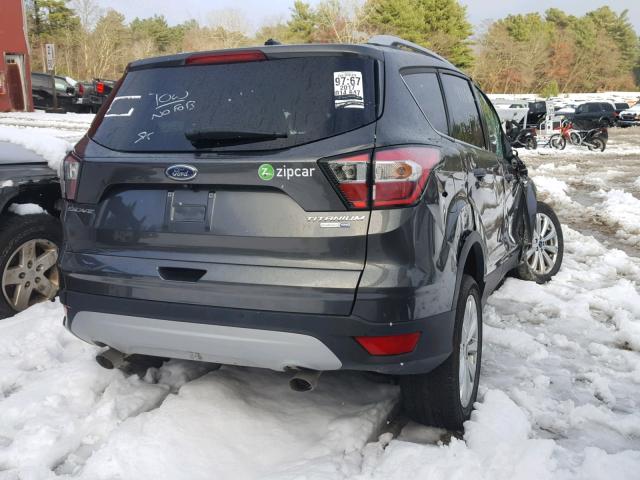 1FMCU9J91HUC56344 - 2017 FORD ESCAPE TIT GRAY photo 4