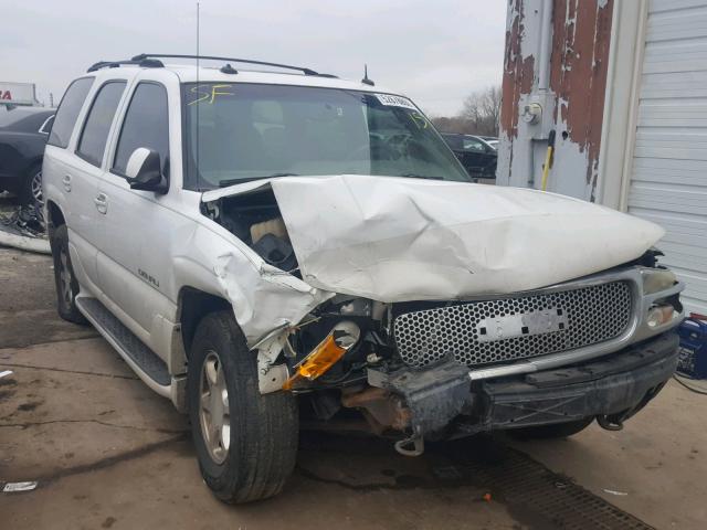 1GKEK63U73J334935 - 2003 GMC YUKON DENA WHITE photo 1