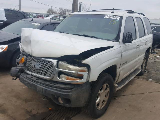 1GKEK63U73J334935 - 2003 GMC YUKON DENA WHITE photo 2