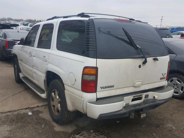 1GKEK63U73J334935 - 2003 GMC YUKON DENA WHITE photo 3