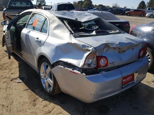 1G1ZH57B49F222564 - 2009 CHEVROLET MALIBU 1LT SILVER photo 3