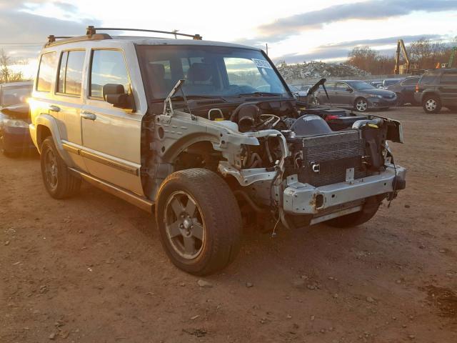 1J8HG48K78C128623 - 2008 JEEP COMMANDER GRAY photo 1