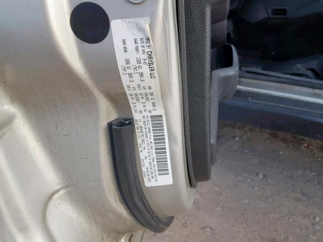 1J8HG48K78C128623 - 2008 JEEP COMMANDER GRAY photo 10