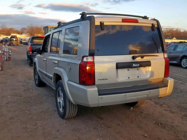 1J8HG48K78C128623 - 2008 JEEP COMMANDER GRAY photo 3