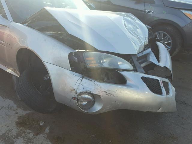 2G2WR554061202802 - 2006 PONTIAC GRAND PRIX SILVER photo 9
