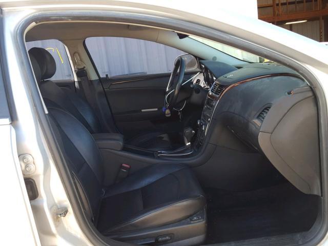 1G1ZG5E75CF132378 - 2012 CHEVROLET MALIBU LTZ ვერცხლისფერი ფოტო 5