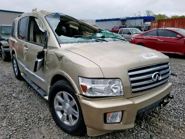 5N3AA08AX5N812854 - 2005 INFINITI QX56 TAN photo 1