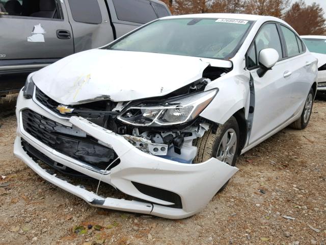 1G1BC5SM8H7248196 - 2017 CHEVROLET CRUZE LS WHITE photo 2