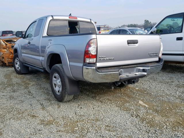 5TFTU4GN8FX080335 - 2015 TOYOTA TACOMA PRE GRAY photo 3