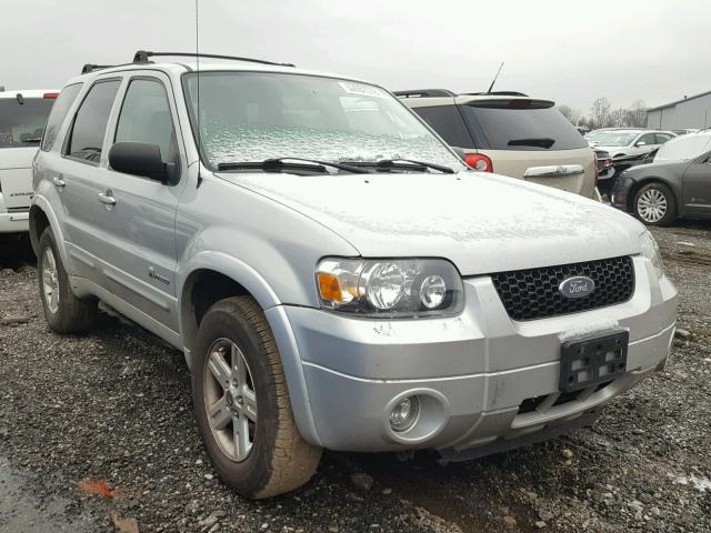 1FMCU96H16KC00395 - 2006 FORD ESCAPE HEV GRAY photo 1
