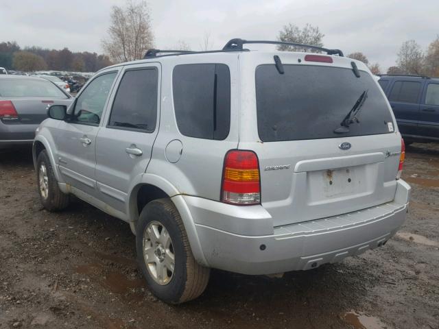 1FMCU96H16KC00395 - 2006 FORD ESCAPE HEV GRAY photo 3