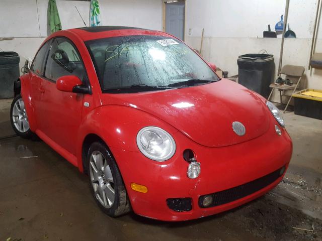 3VWFE21C32M430800 - 2002 VOLKSWAGEN NEW BEETLE 红色 照片 1