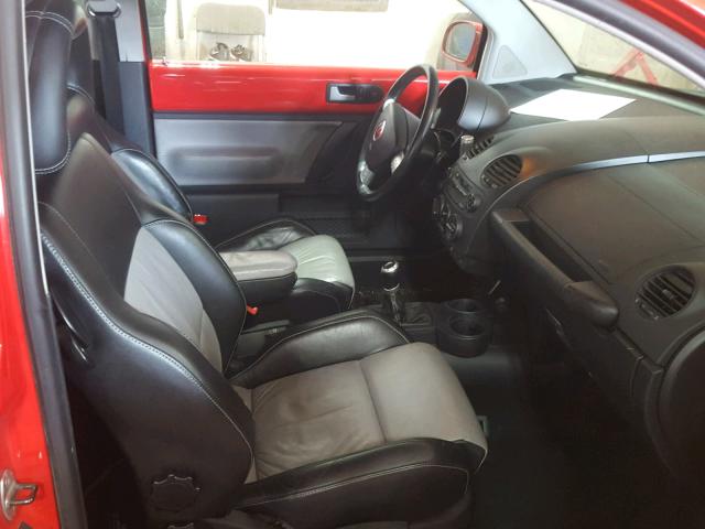3VWFE21C32M430800 - 2002 VOLKSWAGEN NEW BEETLE 红色 照片 5