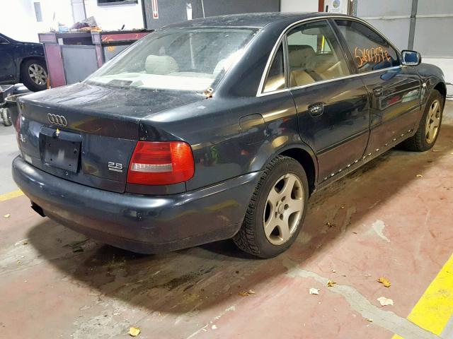 WAUED28D5XA311292 - 1999 AUDI A4 2.8 QUA BLUE photo 4