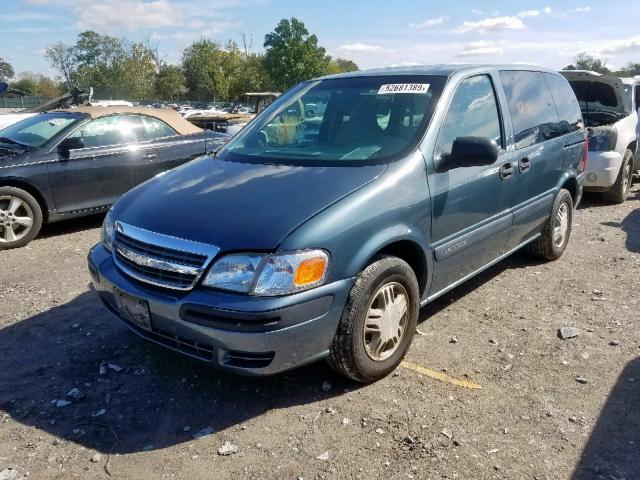 1GNDU03E84D220683 - 2004 CHEVROLET VENTURE BLUE photo 2