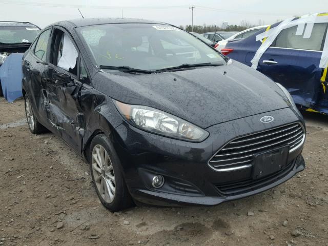 3FADP4BJ7EM148182 - 2014 FORD FIESTA SE BLACK photo 1