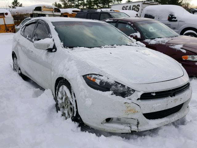 1C3CDFBB4GD605987 - 2016 DODGE DART SXT WHITE photo 1