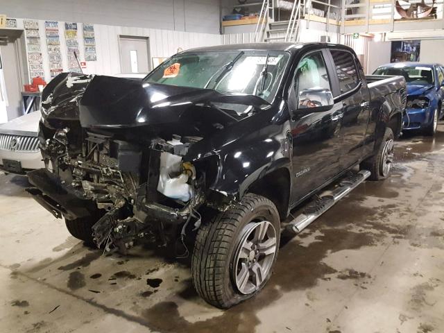 1GCGTBE30F1207642 - 2015 CHEVROLET COLORADO L BLACK photo 2