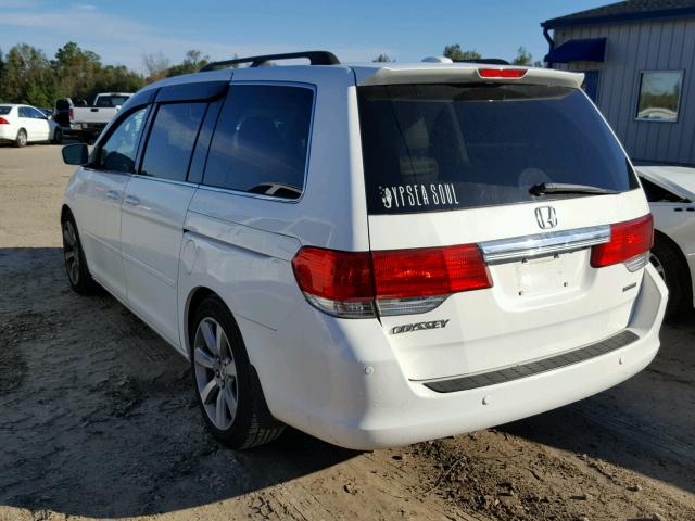 5FNRL38879B030685 - 2009 HONDA ODYSSEY TO WHITE photo 3