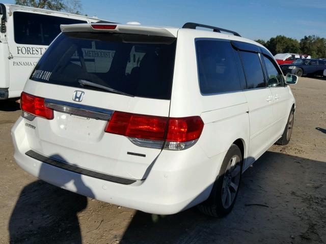 5FNRL38879B030685 - 2009 HONDA ODYSSEY TO WHITE photo 4