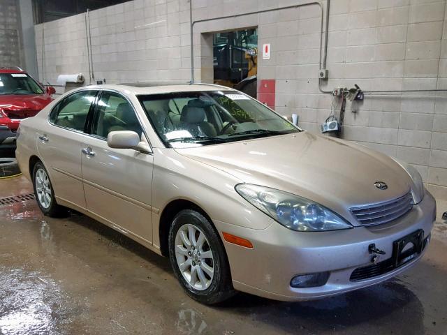 JTHBF30G336013377 - 2003 LEXUS ES 300 GRAY photo 1