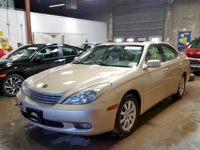 JTHBF30G336013377 - 2003 LEXUS ES 300 GRAY photo 2