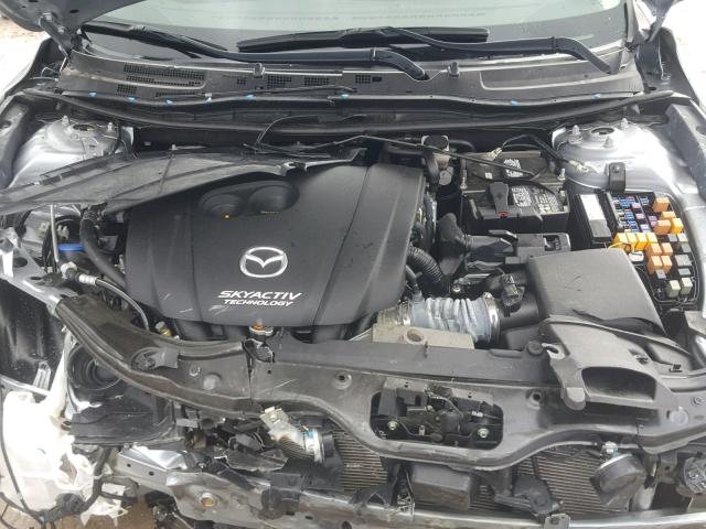 3MZBN1L76HM142710 - 2017 MAZDA 3 TOURING SILVER photo 7