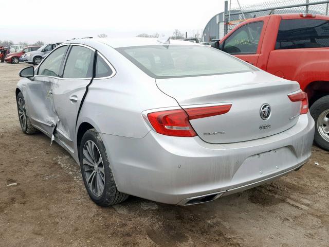 1G4ZN5SS7HU169047 - 2017 BUICK LACROSSE P SILVER photo 3