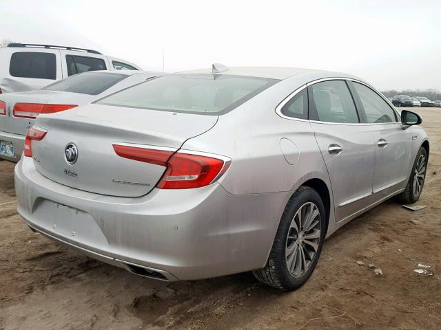 1G4ZN5SS7HU169047 - 2017 BUICK LACROSSE P SILVER photo 4