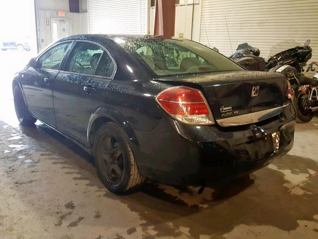 1G8ZS57B79F227390 - 2009 SATURN AURA XE BLACK photo 3