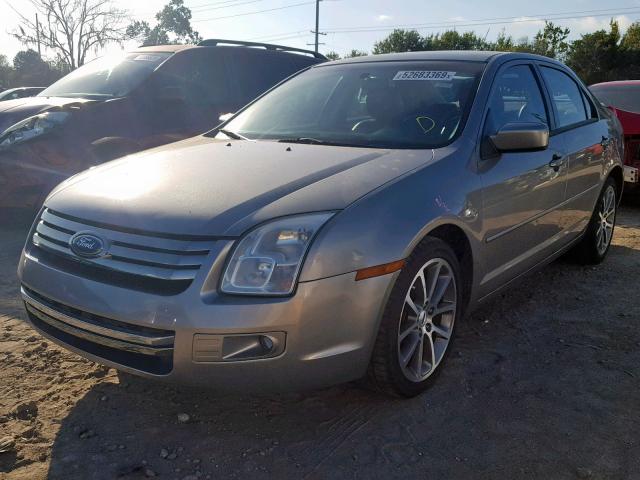 3FAHP07Z59R150997 - 2009 FORD FUSION SE GRAY photo 2