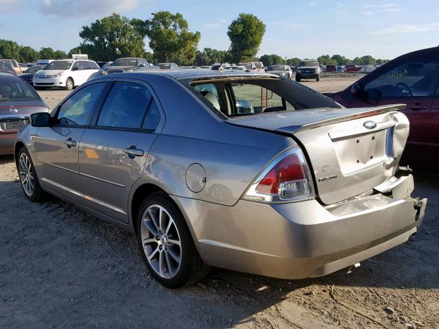 3FAHP07Z59R150997 - 2009 FORD FUSION SE GRAY photo 3