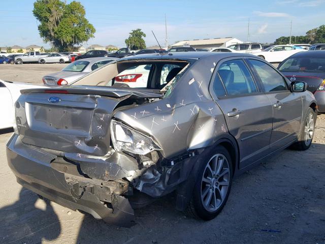 3FAHP07Z59R150997 - 2009 FORD FUSION SE GRAY photo 4