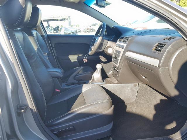 3FAHP07Z59R150997 - 2009 FORD FUSION SE GRAY photo 5