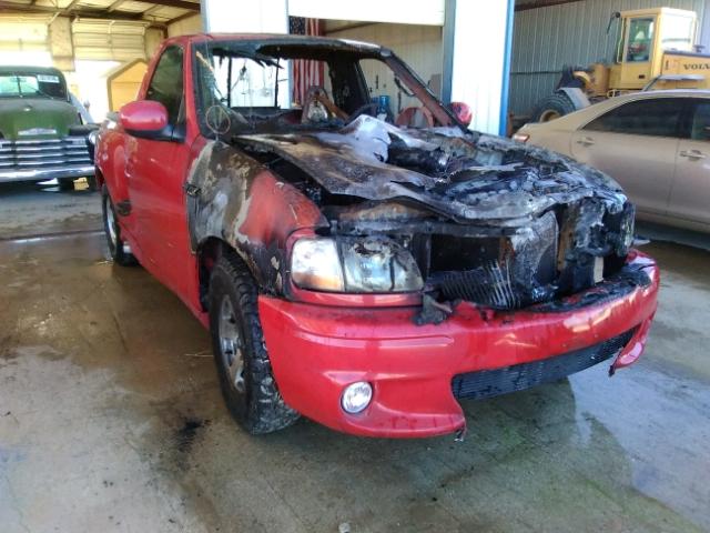 2FTZF07371CA67064 - 2001 FORD F150 SVT L RED photo 1