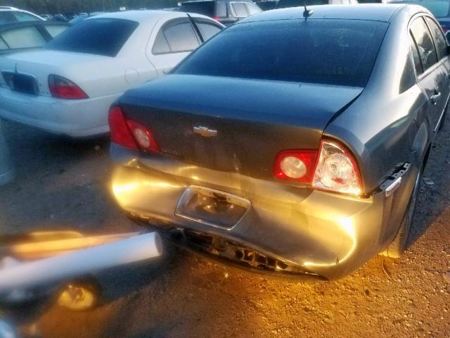 1G1ZH57B98F243621 - 2008 CHEVROLET MALIBU 1LT 灰色 照片 9