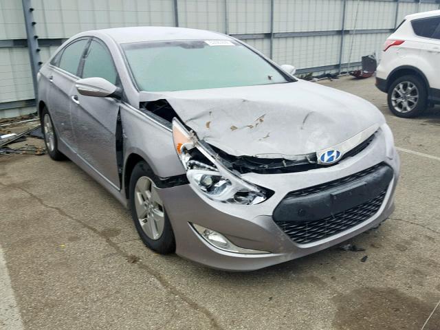 KMHEC4A47CA034971 - 2012 HYUNDAI SONATA HYB SILVER photo 1