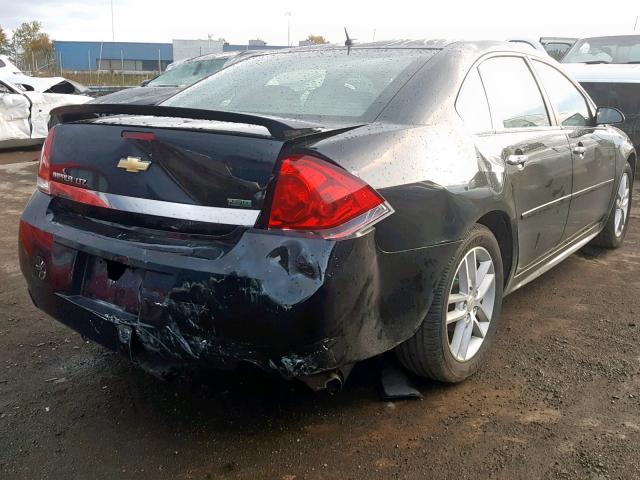 2G1WC5EM2B1233324 - 2011 CHEVROLET IMPALA LTZ BLACK photo 4