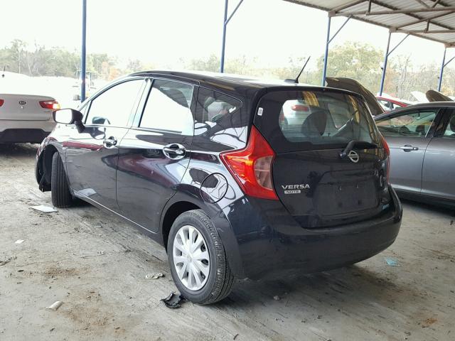 3N1CE2CP7GL357520 - 2016 NISSAN VERSA NOTE BLACK photo 3