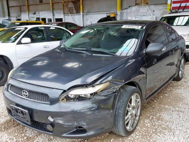 JTKDE177370209568 - 2007 TOYOTA SCION TC გრაფიტი ფოტო 2